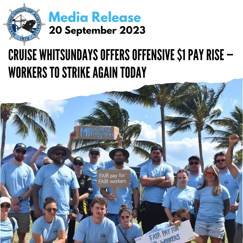 whitsundays cruise strike
